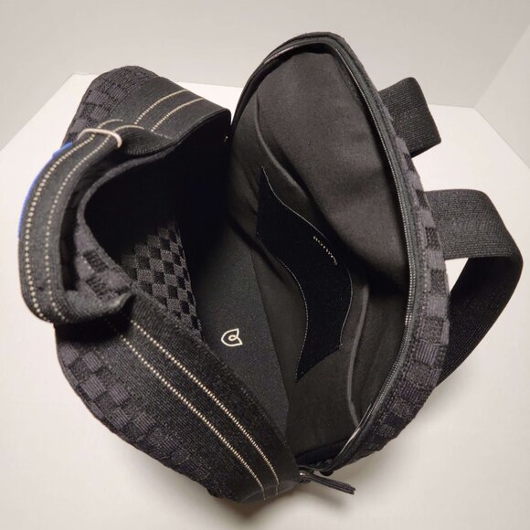 Rothy's Black Checkered Backpack - Picture 3 of 6